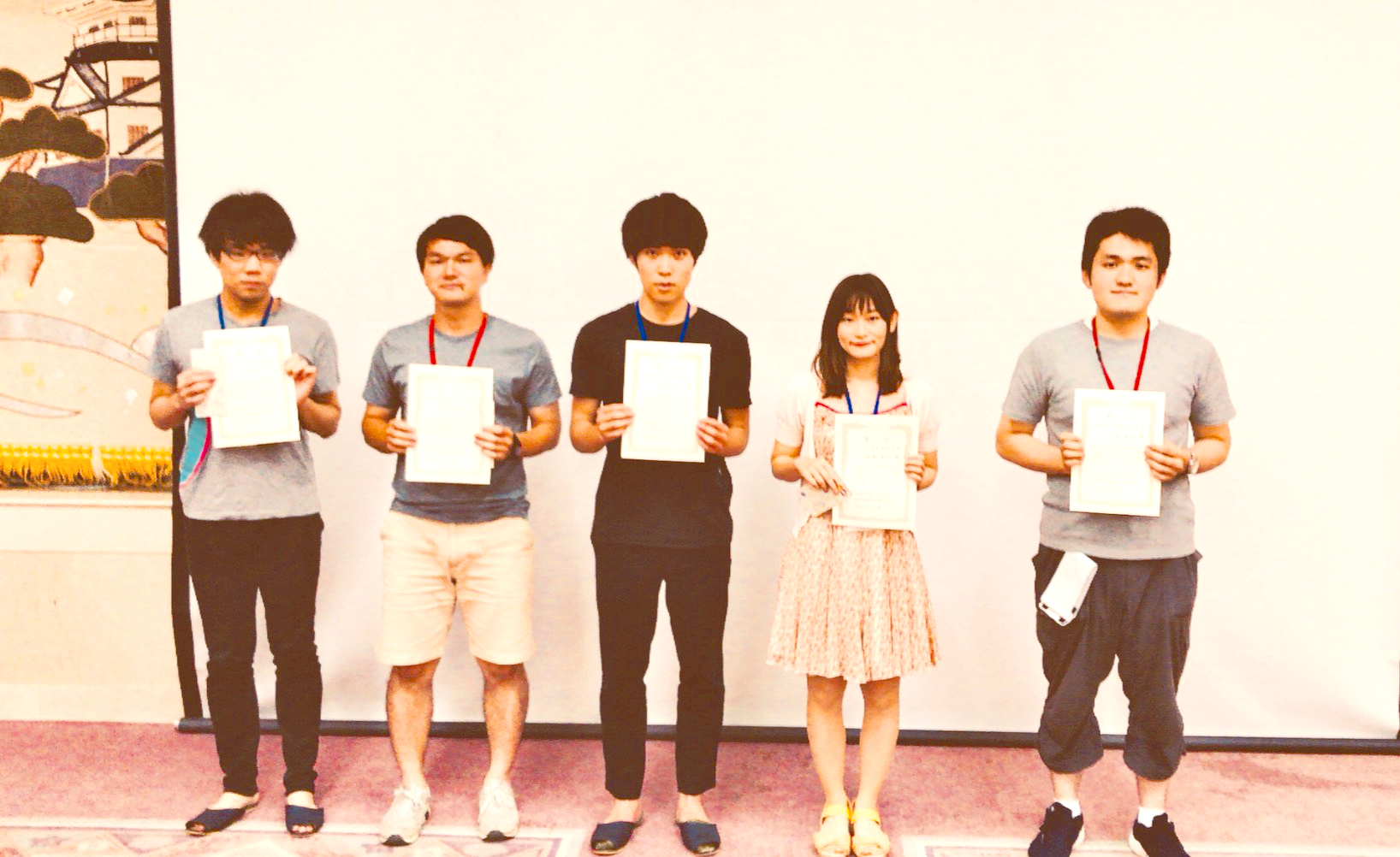 分科会の優秀発表者の方々です。